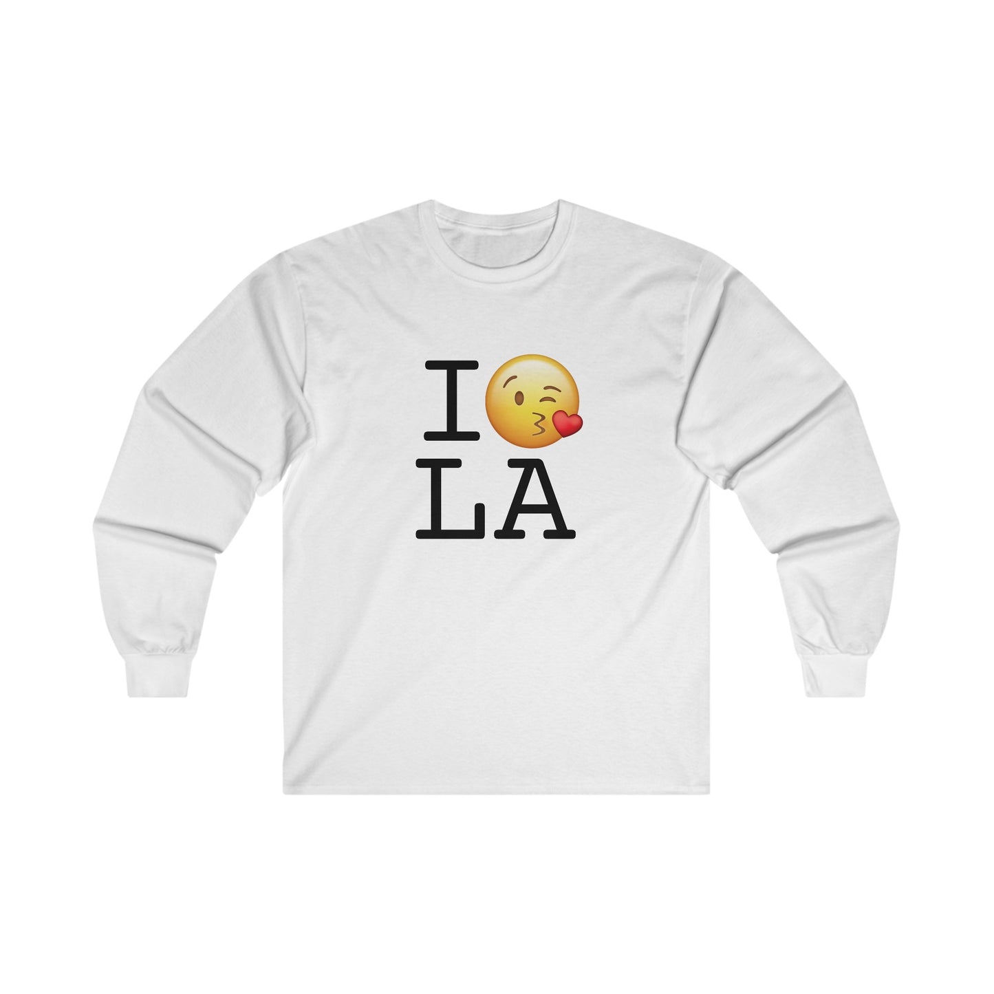 "I Blow a Kiss at Louisiana" Long Sleeve Shirt