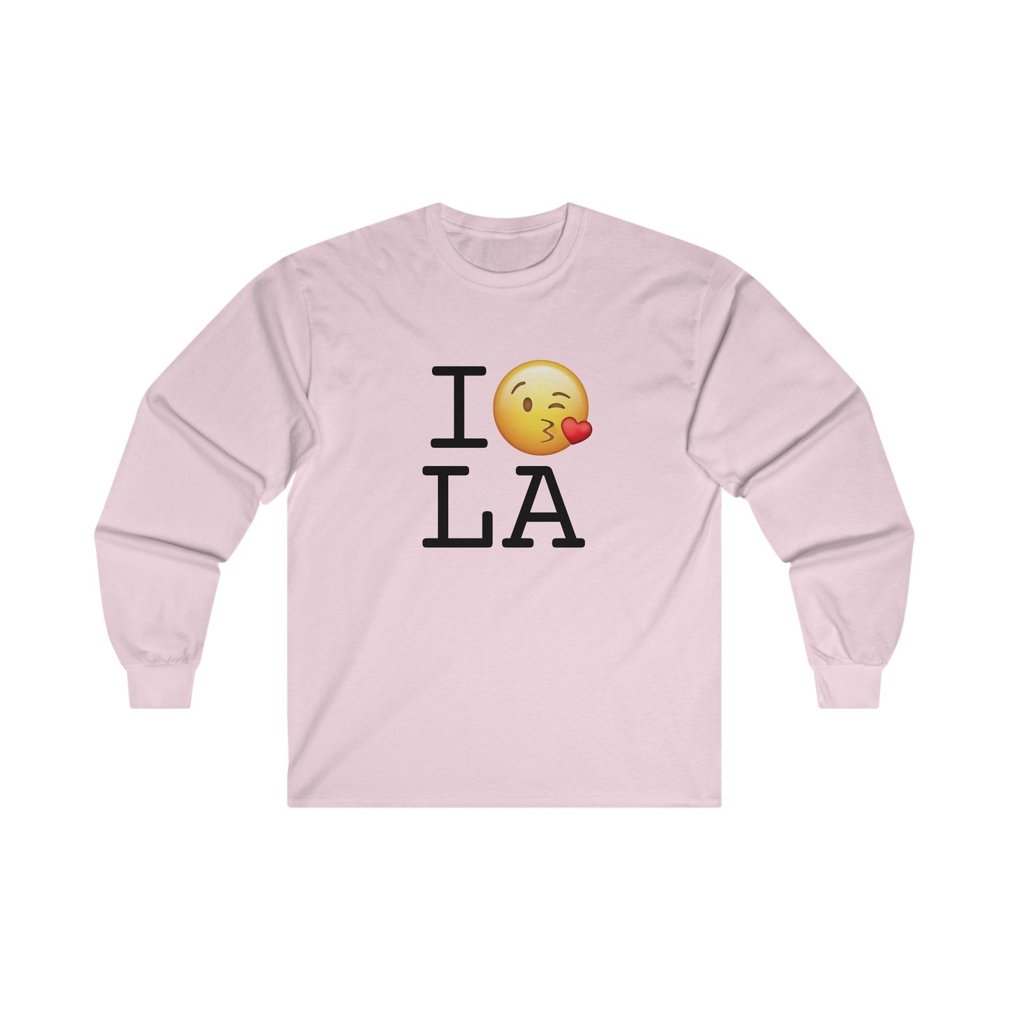 "I Blow a Kiss at Louisiana" Long Sleeve Shirt