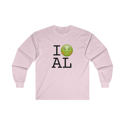 "I'm Nauseous about Alabama" Long Sleeve Shirt