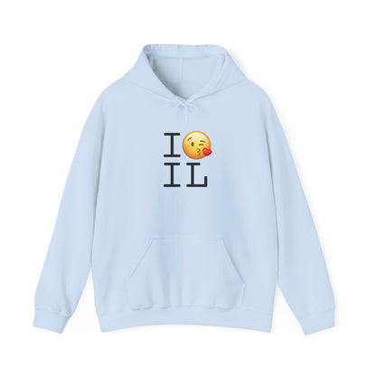 "I Blow a Kiss at Illinois" Hoodie