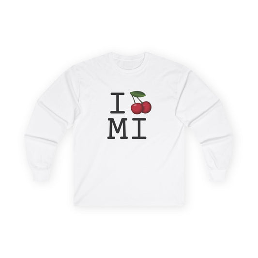 "I Cherry Michigan" Long Sleeve Shirt