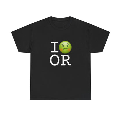 "I'm Nauseous about Oregon" Tee