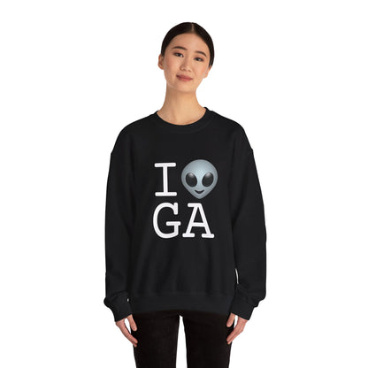 "I Feel Alien in Georgia" Sweatshirt