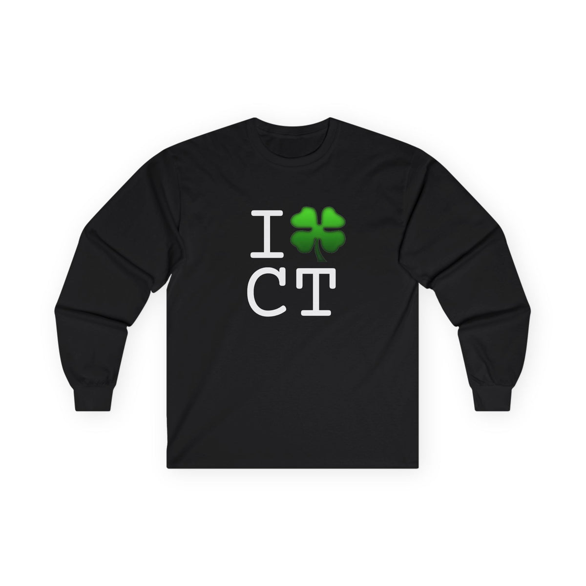"I'm Lucky (Clover) in Connecticut" Long Sleeve Shirt