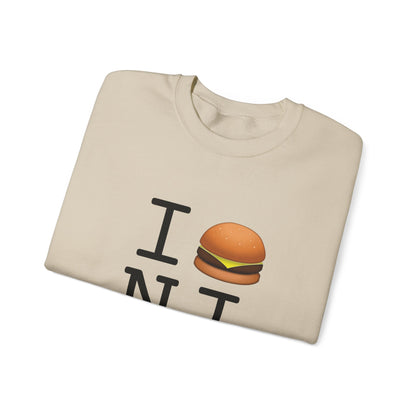 "I Cheeseburger New Jersey" Sweatshirt
