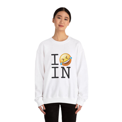 "I Laugh Hard (LMFAO) at Indiana" Sweatshirt