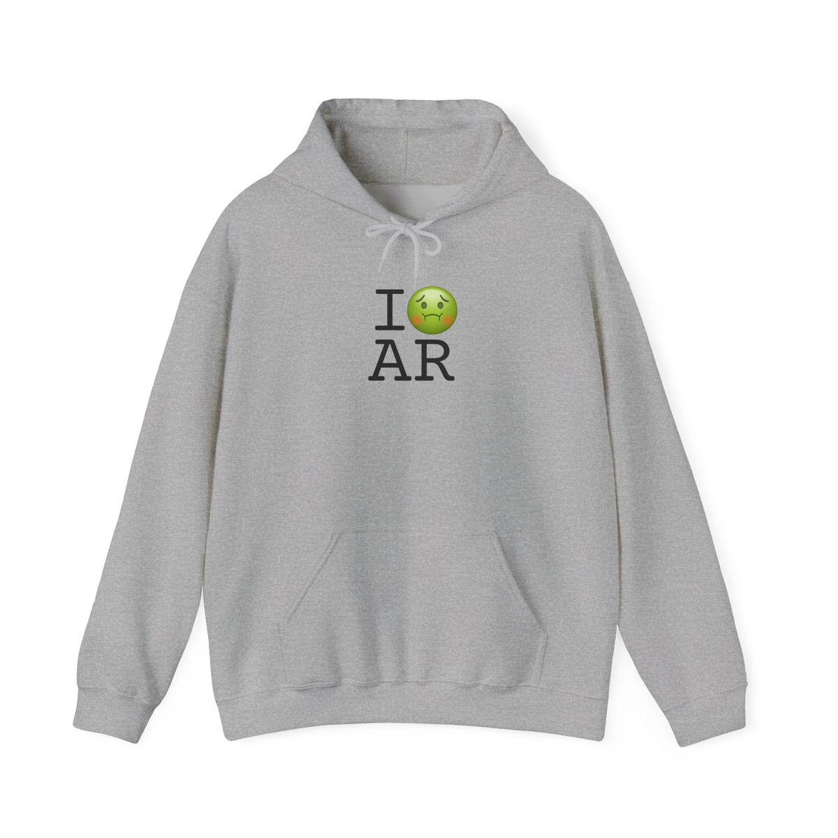 "I'm Nauseous about Arkansas" Hoodie