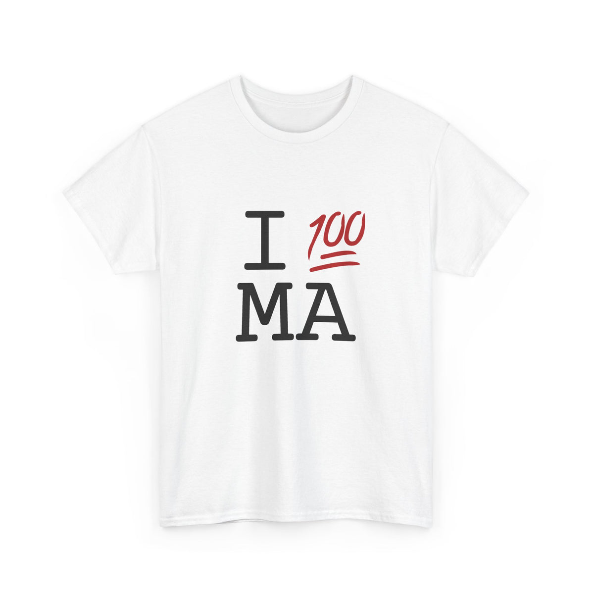 "I Keep it 100 in Massachusetts" Tee