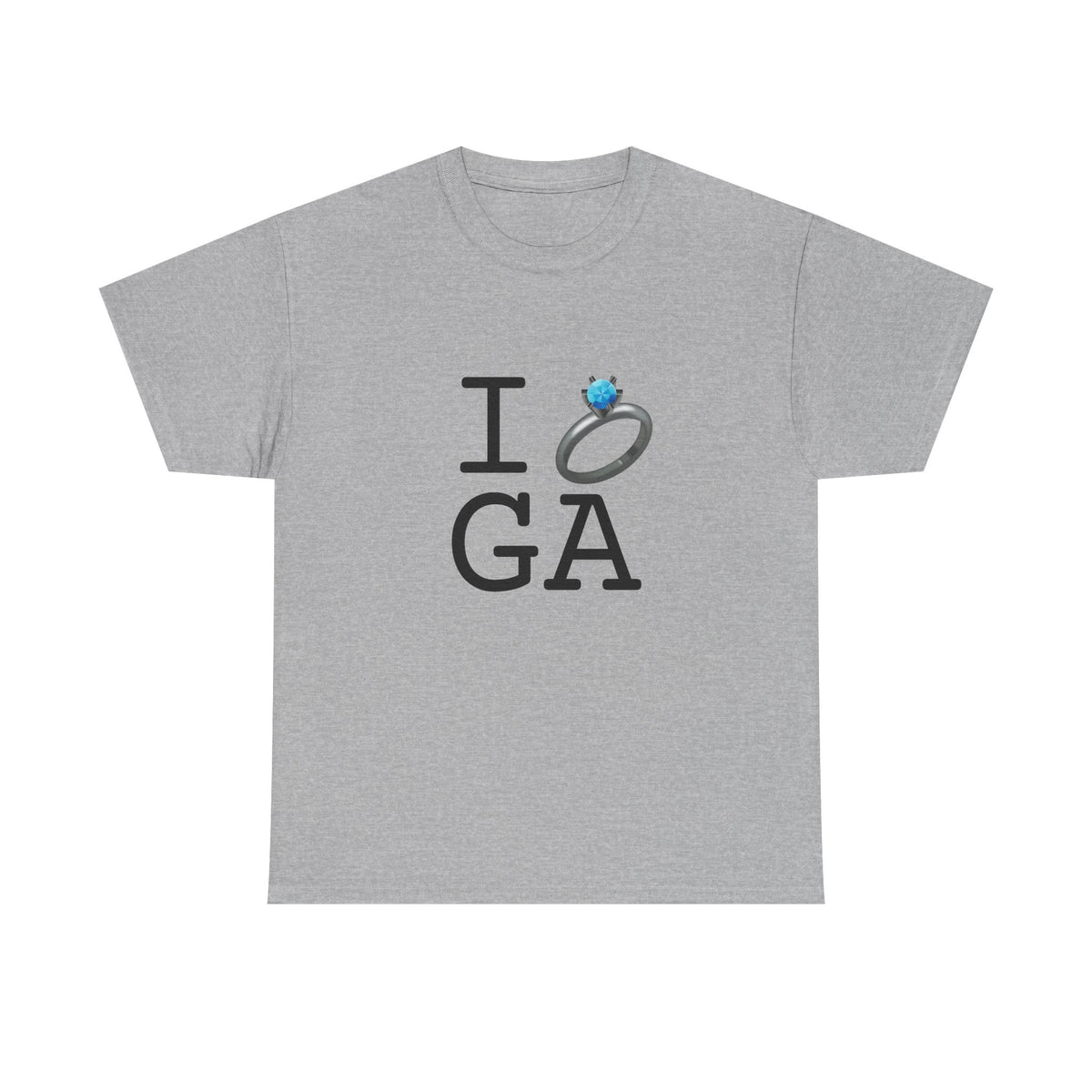 "I'm Married to (Diamond Ring) Georgia" Tee