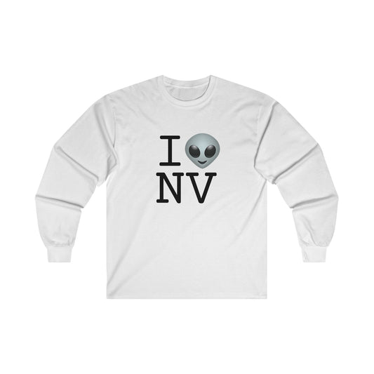 "I Feel Alien in Nevada" Long Sleeve Shirt