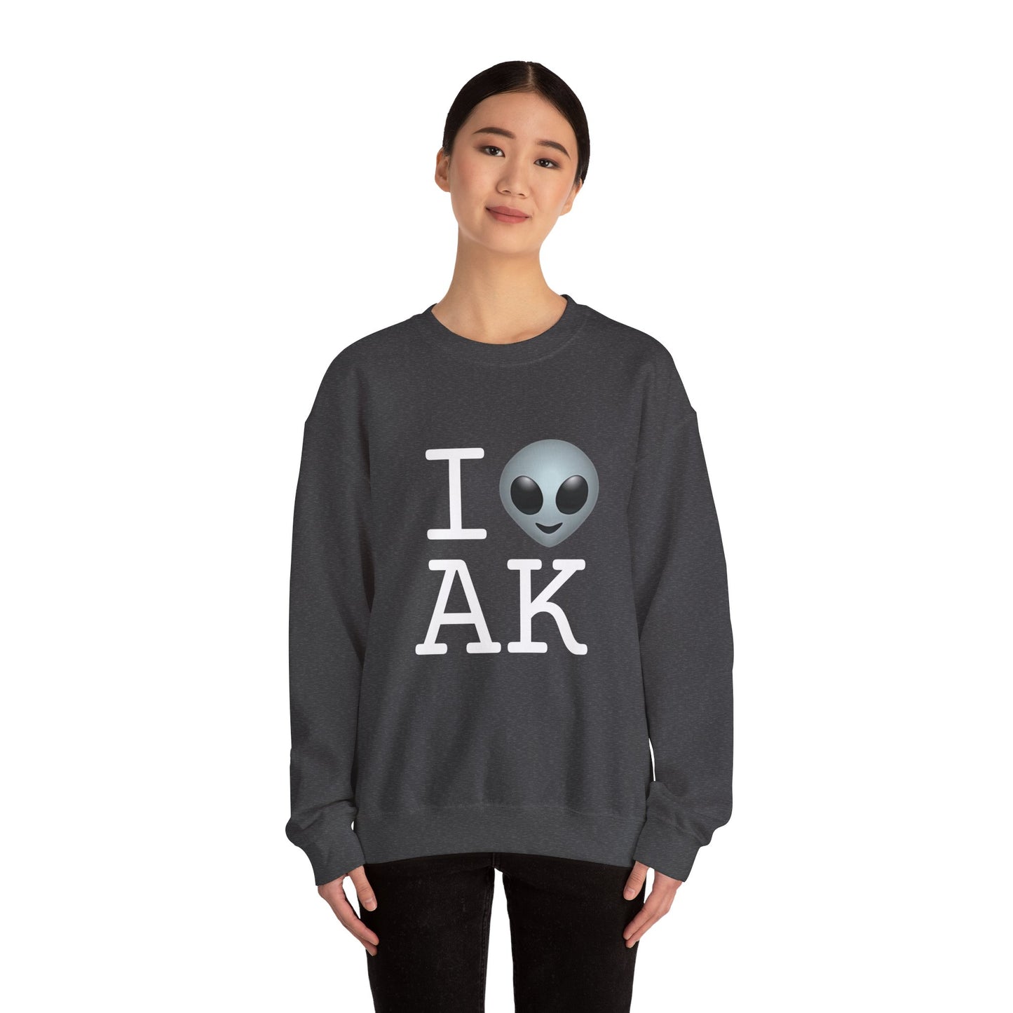 "I Feel Alien in Alaska" Sweatshirt