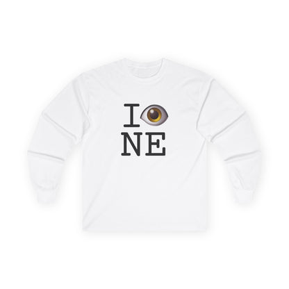 "I See (Eye) Nebraska" Long Sleeve Shirt