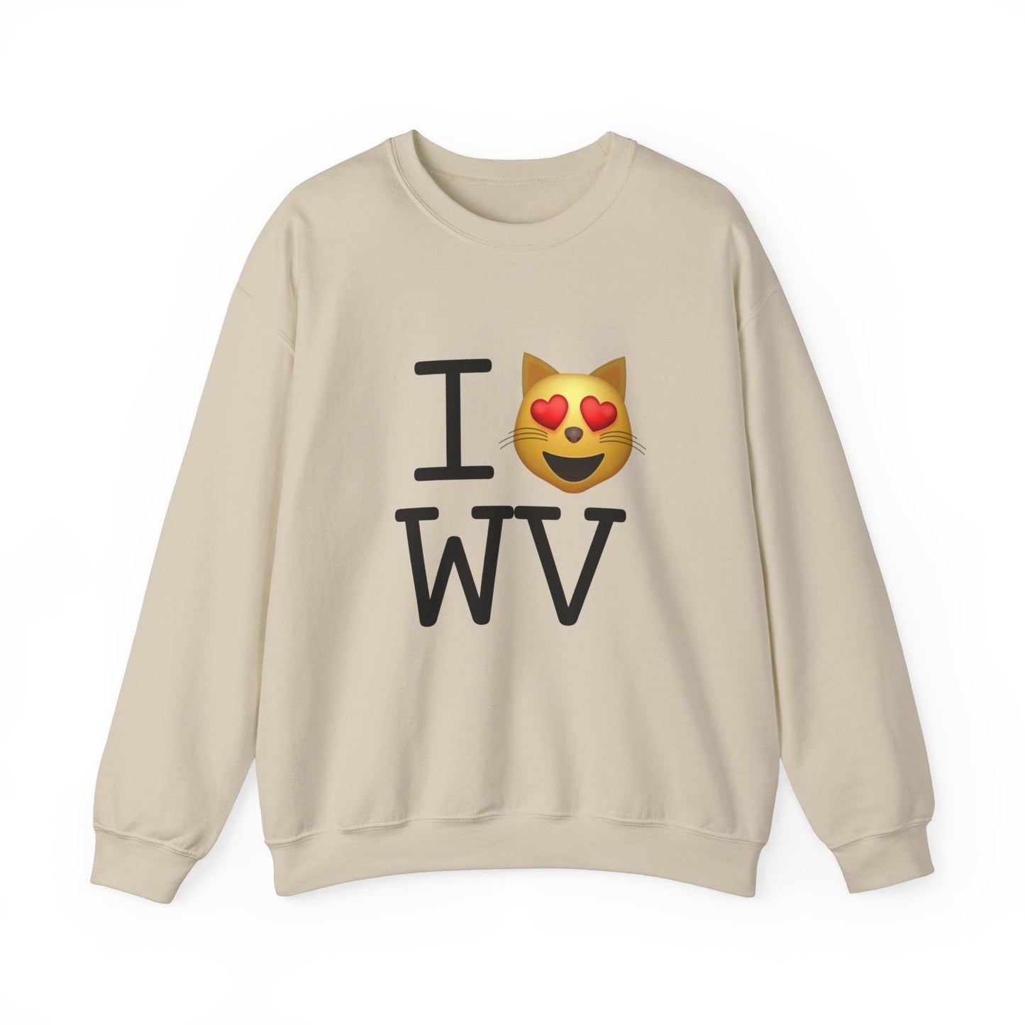 "I'm a Cat that Loves West Virginia" Sweatshirt