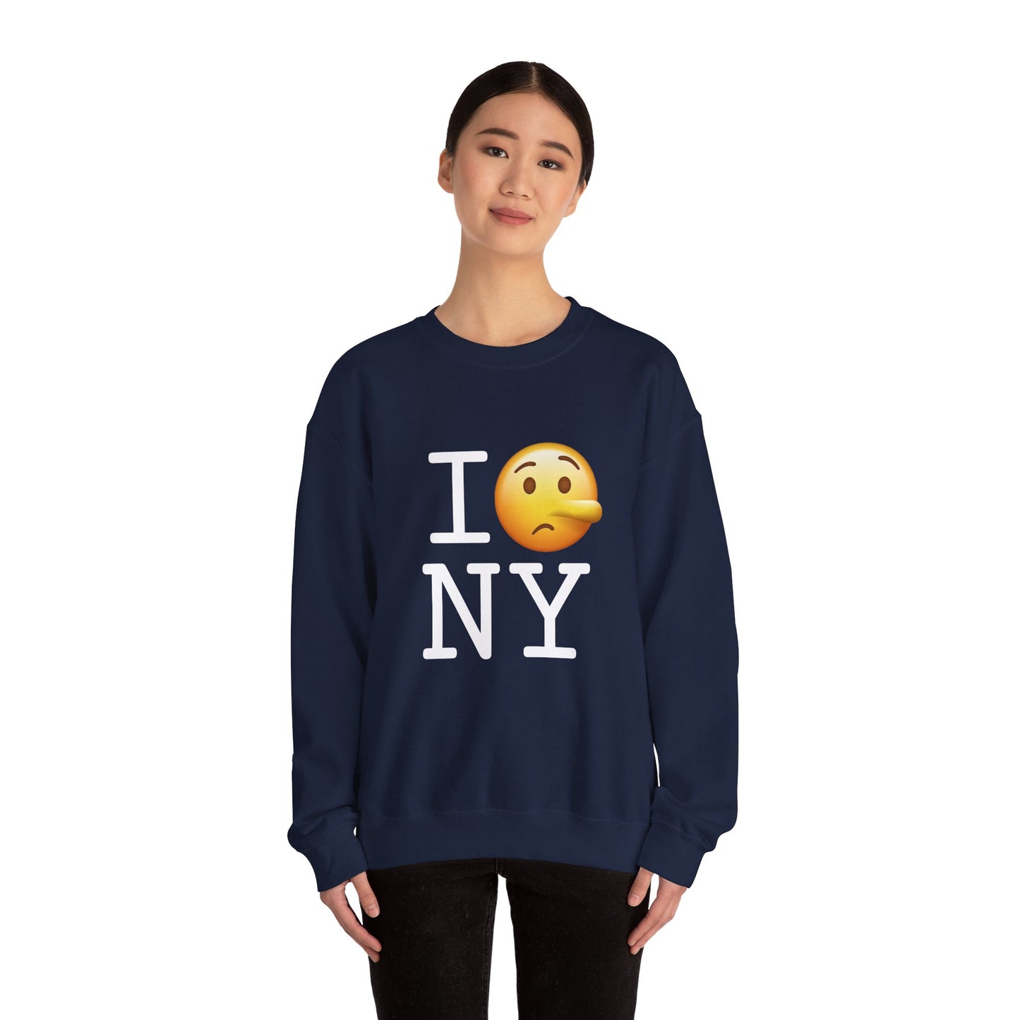 "I Lie about New York" Sweatshirt