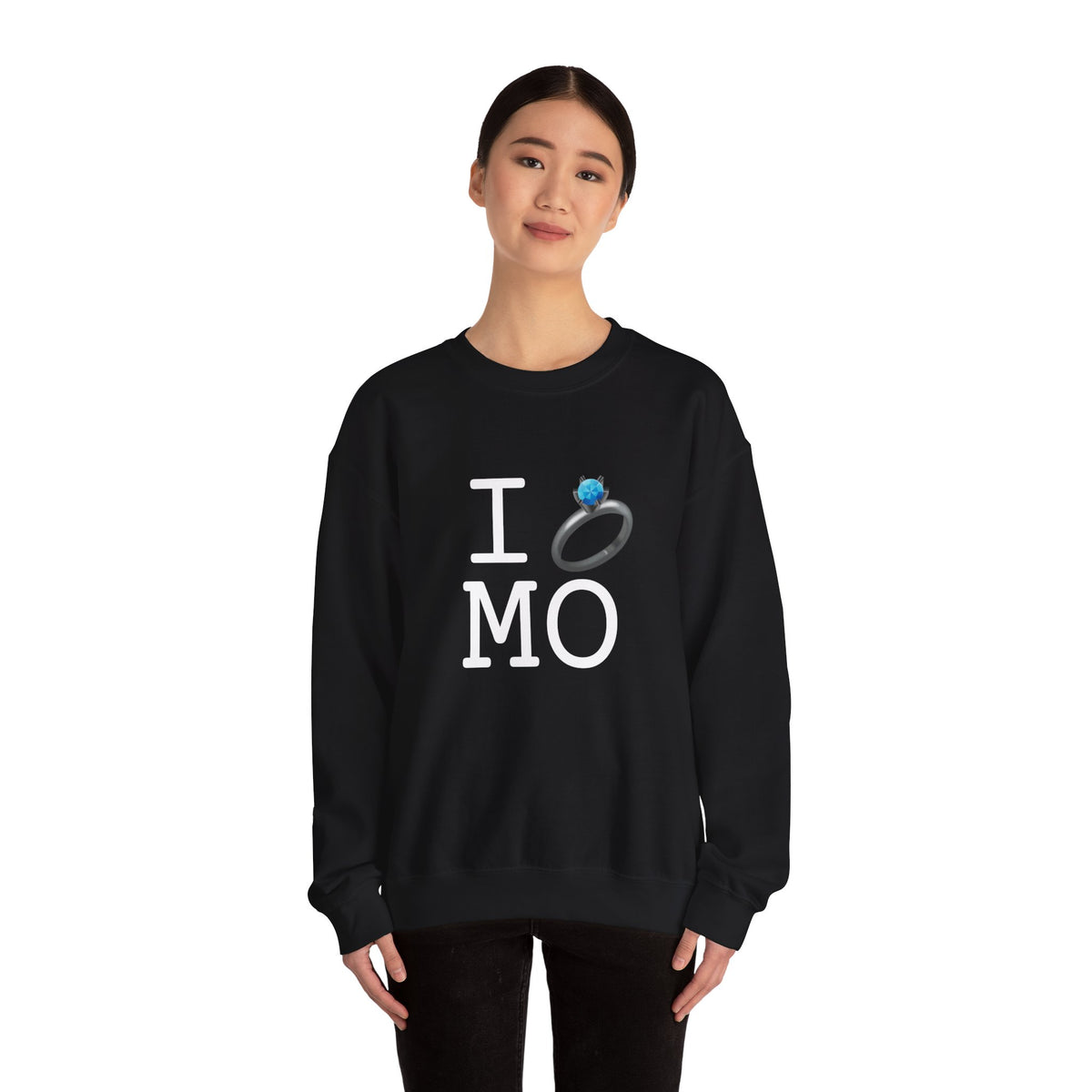 "I'm Married to (Diamond Ring) Missouri" Sweatshirt