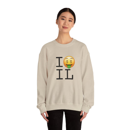 "I Get Rich in Illinois" Sweatshirt