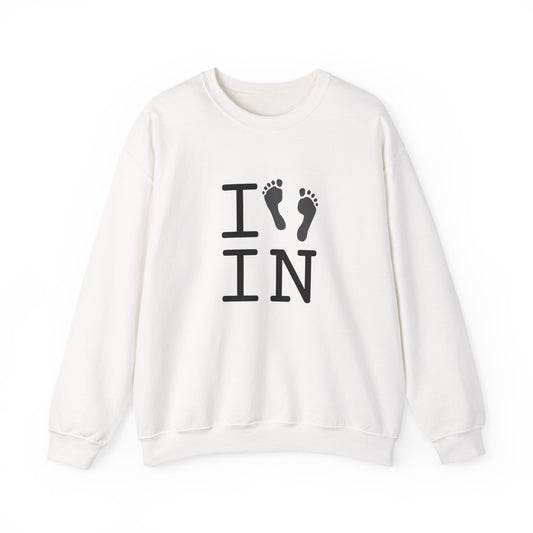 "I leave Footsteps in Indiana" Sweatshirt