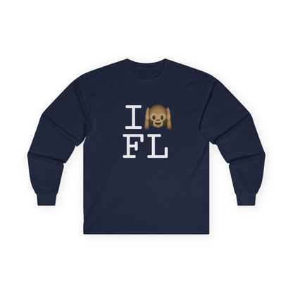 "I Don't Hear Florida" Long Sleeve Shirt