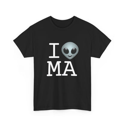 "I Feel Alien in Massachusetts" Tee