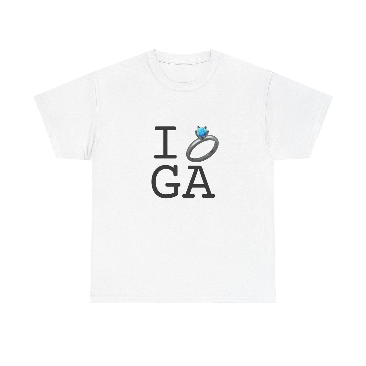 "I'm Married to (Diamond Ring) Georgia" Tee