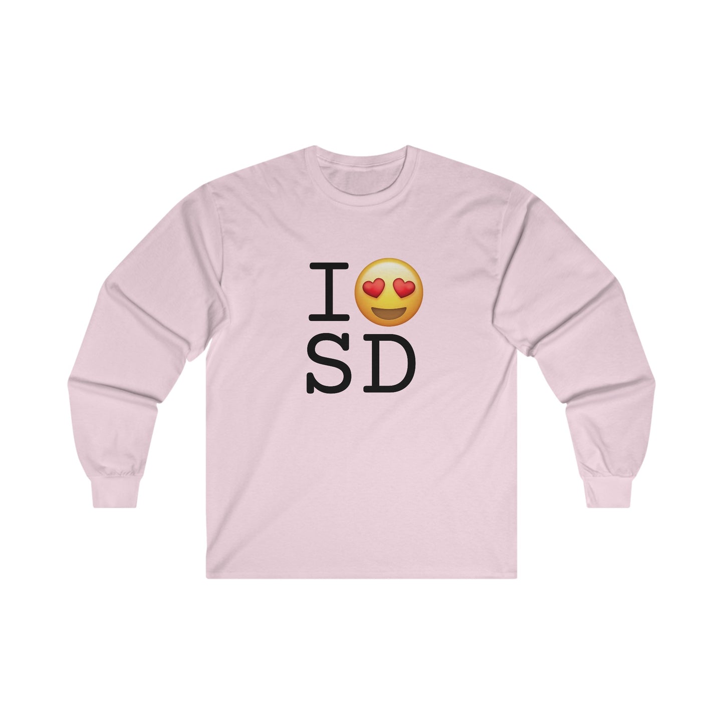 "I have Heart Eyes for South Dakota" Long Sleeve Shirt