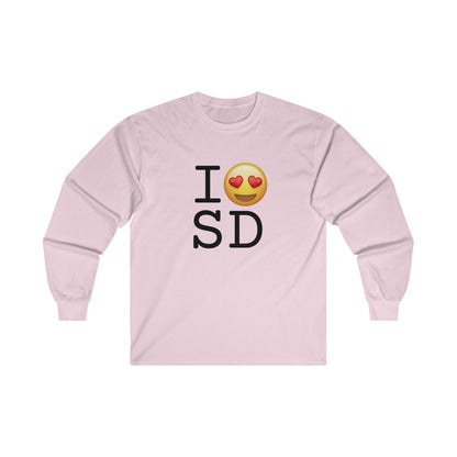 "I have Heart Eyes for South Dakota" Long Sleeve Shirt