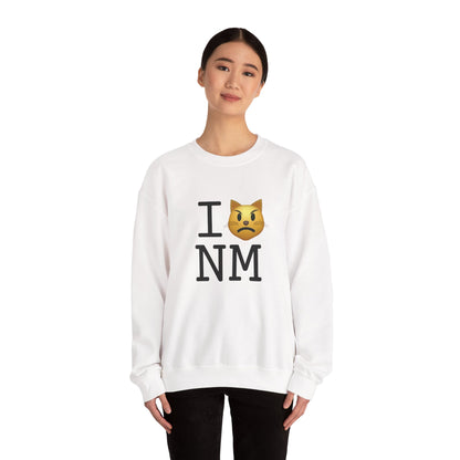 "I'm a Pouting Cat about New Mexico" Sweatshirt