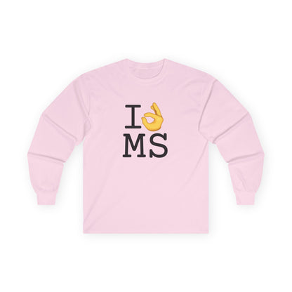 "I'm OK with Mississippi" Long Sleeve Shirt