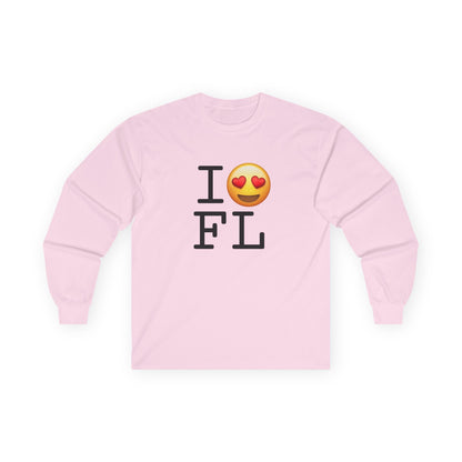 "I have Heart Eyes for Florida" Long Sleeve Shirt