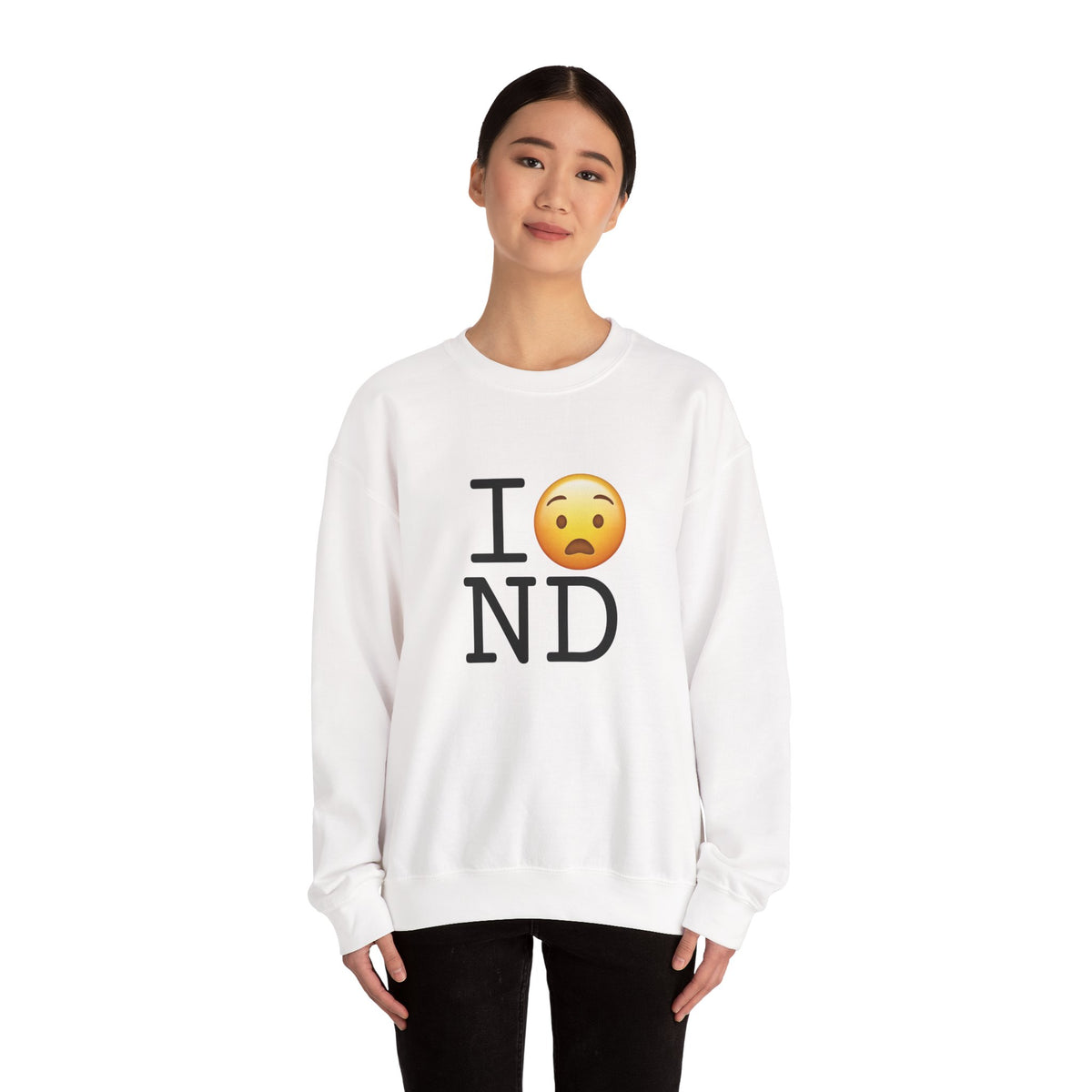 "I'm Anguished about North Dakota" Sweatshirt