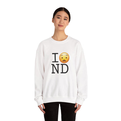 "I'm Anguished about North Dakota" Sweatshirt