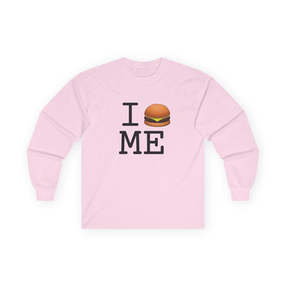 "I Cheeseburger Maine" Long Sleeve Shirt