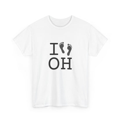 "I leave Footsteps in Ohio" Tee