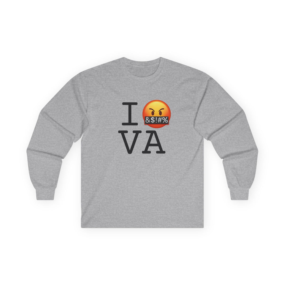 "I Curse about Virginia" Long Sleeve Shirt