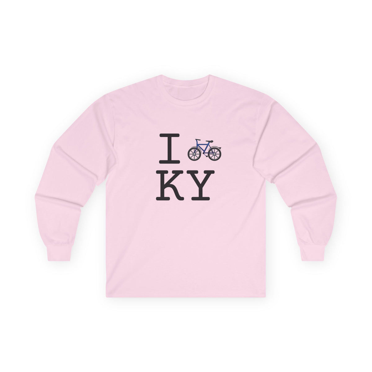 "I Bicycle Kentucky" Long Sleeve Shirt