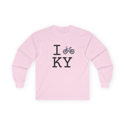 "I Bicycle Kentucky" Long Sleeve Shirt