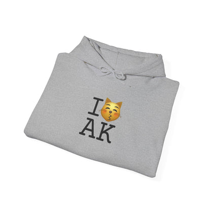 "I'm a Kissing Cat toward Alaska" Hoodie