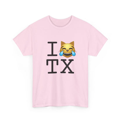 "I'm Laughing like a Cat at Texas" Tee