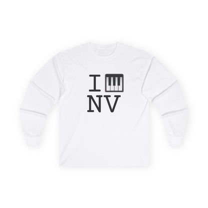 "I Piano Nevada" Long Sleeve Shirt