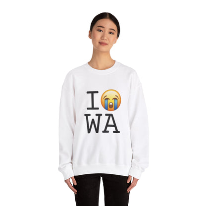 "I Cry About Washington" Sweatshirt