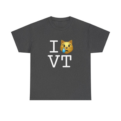 "I'm a Crying Cat about Vermont" Tee