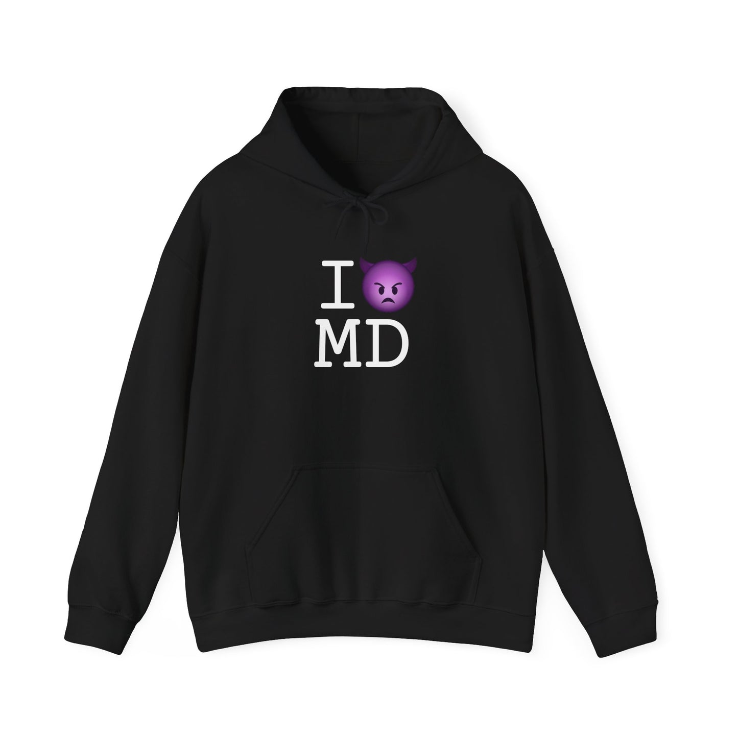 "I'm an Angry Devil about Maryland" Hoodie