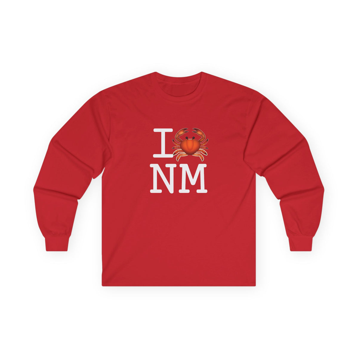 "I Crab New Mexico" Long Sleeve Shirt
