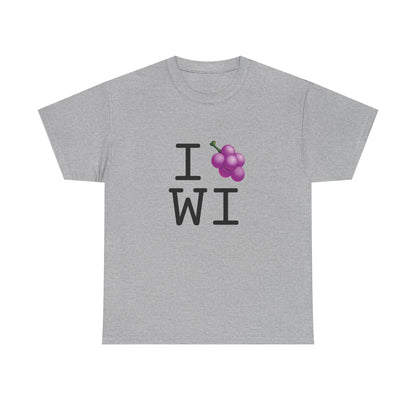 "I Grape Wisconsin" Tee