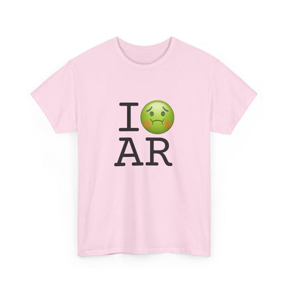 "I'm Nauseous about Arkansas" Tee