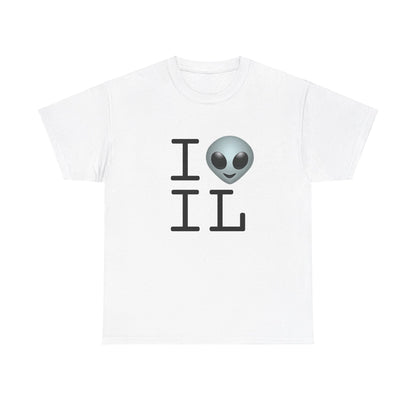 "I Feel Alien in Illinois" Tee