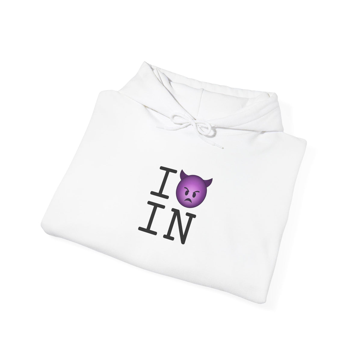 "I'm an Angry Devil about Indiana" Hoodie