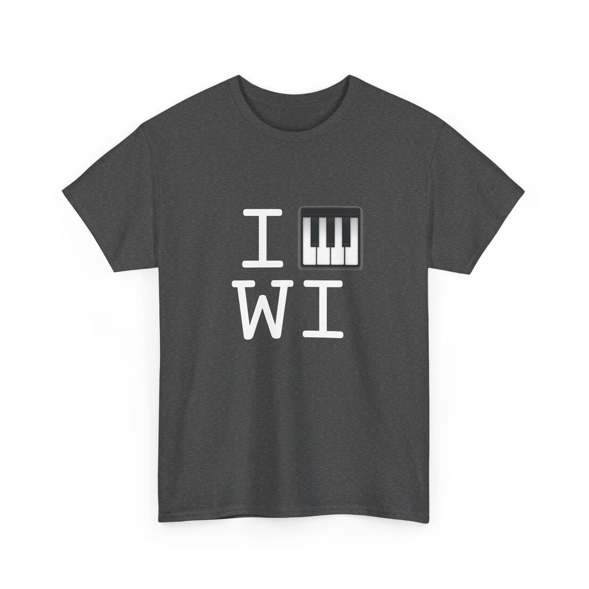 "I Piano Wisconsin" Tee