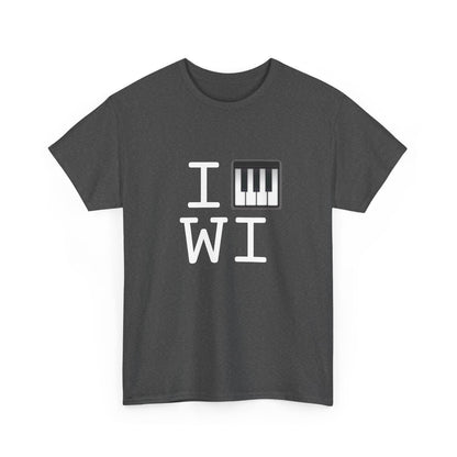"I Piano Wisconsin" Tee