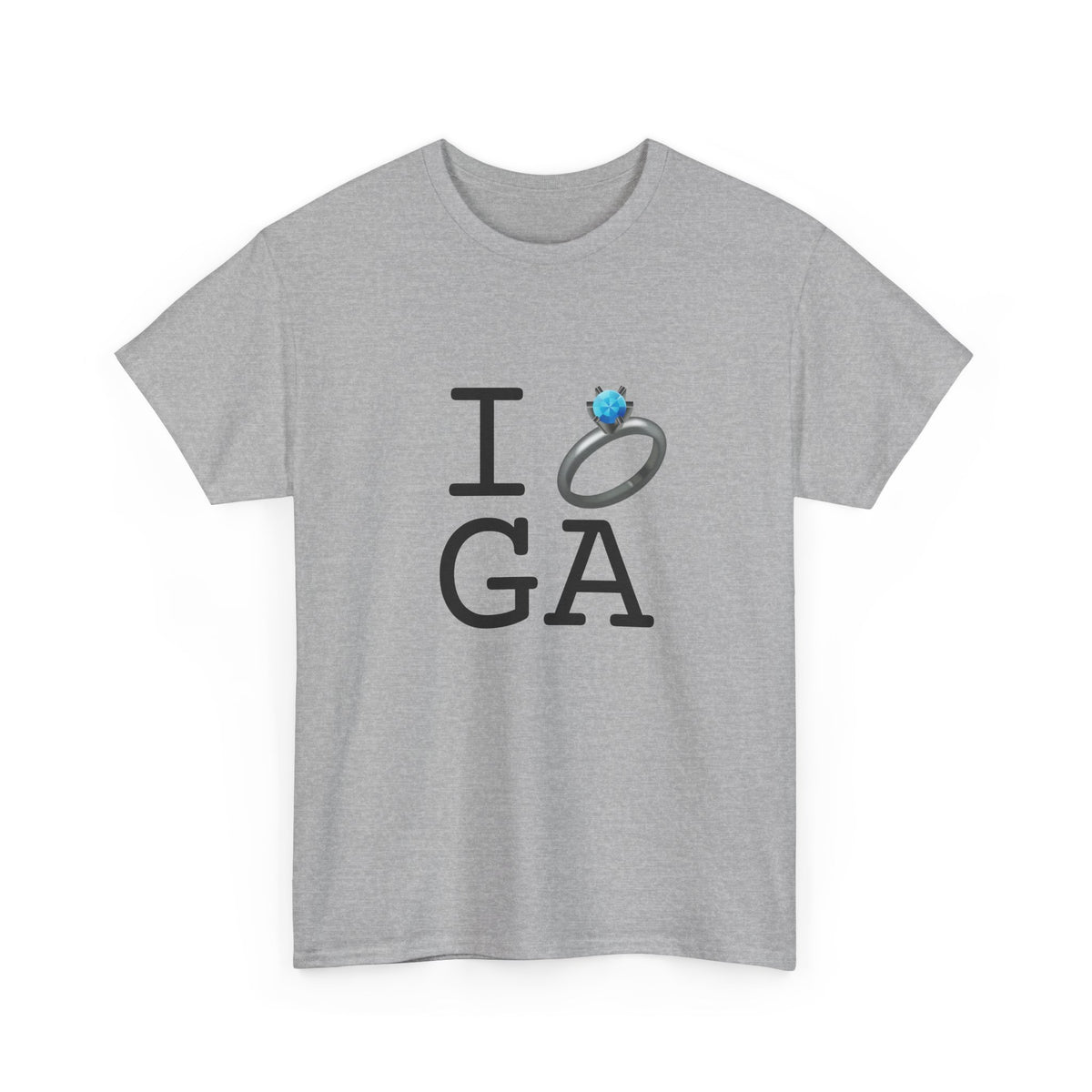 "I'm Married to (Diamond Ring) Georgia" Tee